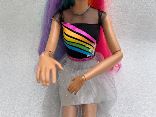 Barbie Just Play Mattel My Size Migliore Amica Alta 28” Pollici Bionda Arcobaleno Scintillante - Foto 4 di 9