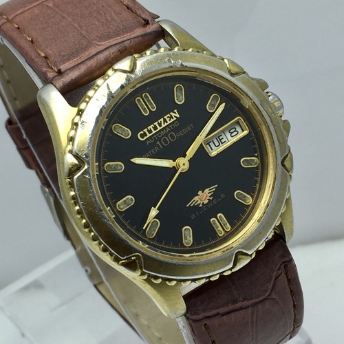 Citizen 7 Eagle 100 M Resist Cal.8200 Automatic Day/Date Vintage Men’s Watch - Picture 3 of 11