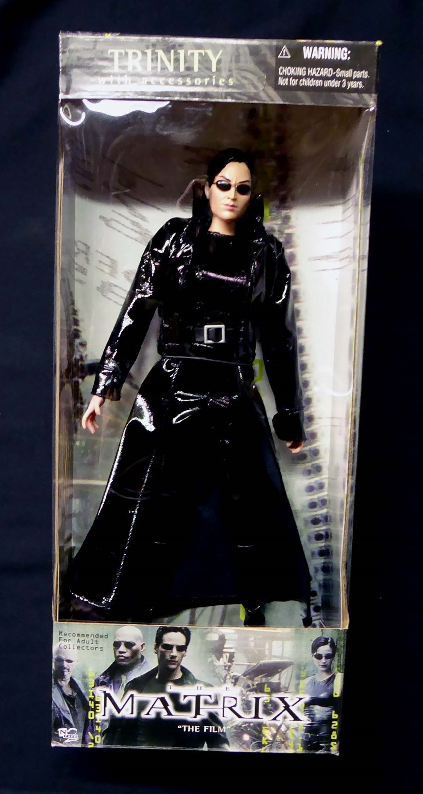 Matrix Movie Trinity 11 inch Action Figure by N2 Toys New 2000 Neo Matrix Movie Trinity 11 inch Action Figure by N2 Toys New 2000 Neo