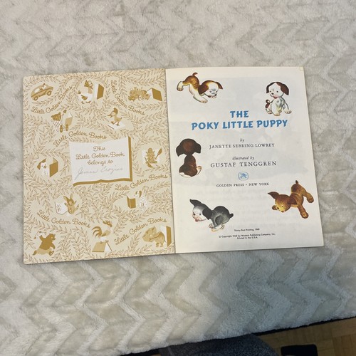 The Little Golden Book Lot Of 5/ Corky, Lassie, Peter Rabbit, Tawny Kitten - Bild 14 von 23