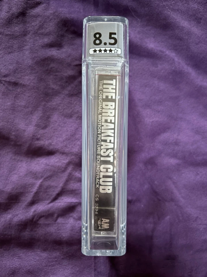 The Breakfast Club Motion Picture Soundtrack Cassette 1985 Rewind Graded RARE! - Image 3 of 3