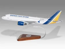 Airbus A320 Donbassaero Desk Wood Airplane New Model Large Scale 1/100