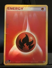 Fire Energy 108/109 Reverse Holo Ruby and Sapphire Pokemon Card Game