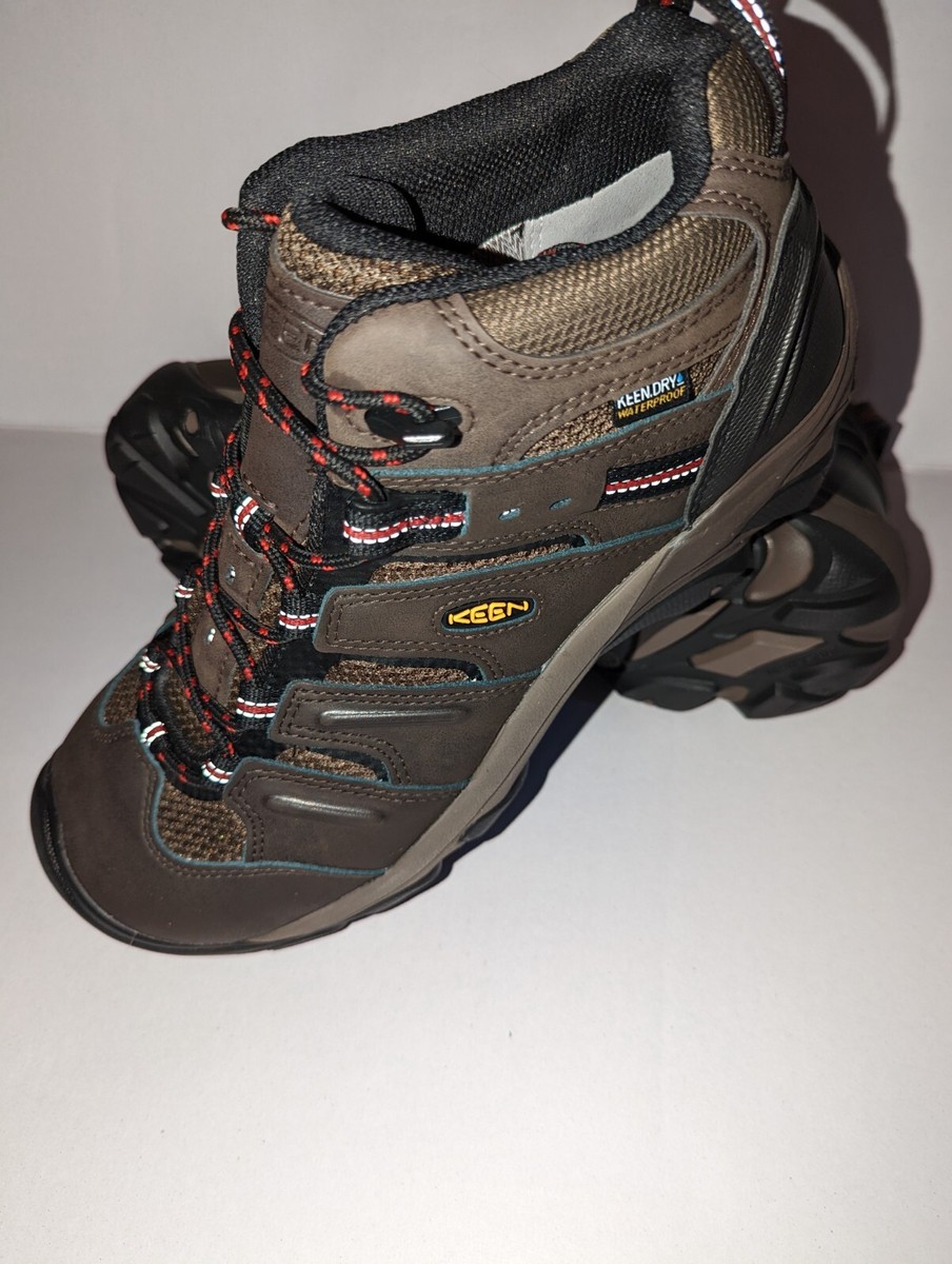 Keen LANSING MID Mens Cascade Brown/Brindle 1022098D STEEL TOE Waterproof  Boots | eBay