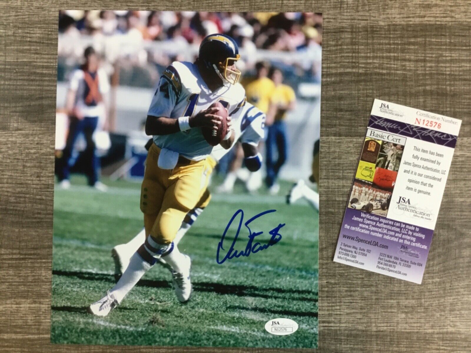 Ryan Leaf signed San Diego Chargers 8x10 football photo COA Proof autographed Ryan Leaf signed San Diego Chargers 8x10 football photo COA Proof autographed