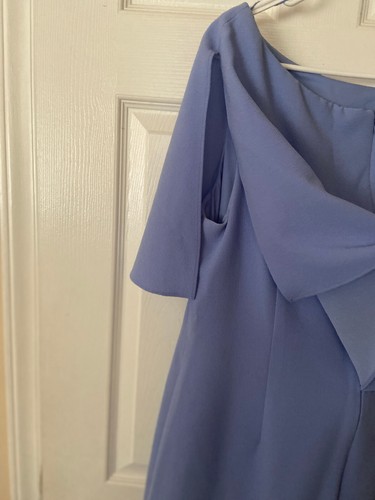 Vestido para mujer Adrienna Papell azul - talla 14 - Imagen 5 de 5