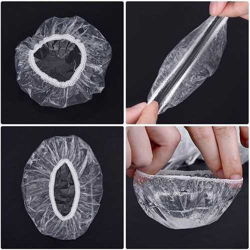 100pcs Waterproof Ear Cover Bath Shower Salon Ear Protector Hair Dyeing Earmuffs - Photo 6/12