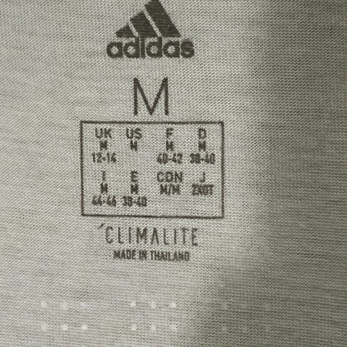 adidas Womens Tank Top Prime 3 - Stripes Light Blue Climalite Size Medium - Picture 5 of 11