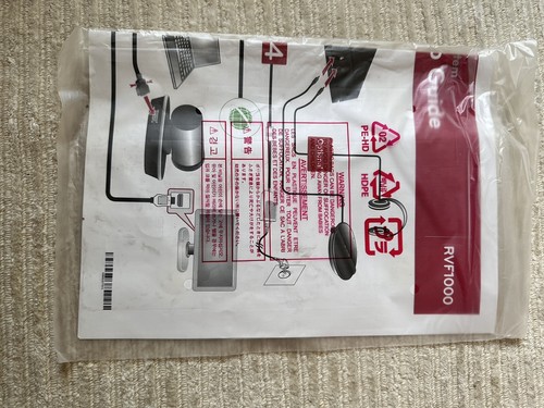 LG RVF1000 IP-based 1to1 Type Video 1.3M HD Camera HDMI Conference System Remote - Picture 4 of 12
