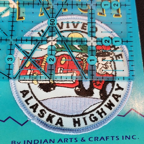 I Survived The Alaska Highway 3" Patch Travel Souvenir - Picture 4 of 4