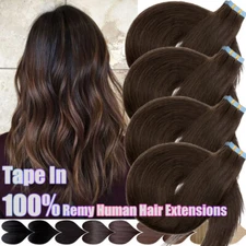 150g Armenian Remy Skin Weft Tape in Real Human Hair Extensions THICK Full Head