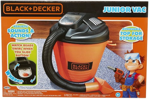 Black \u0026 Decker Jr. Shop Vac Vacuum Toy 