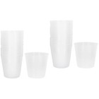 72Pcs Gallon Pots Plants Nursery Pot Plastic Plant Pot Plant Nursery Cup