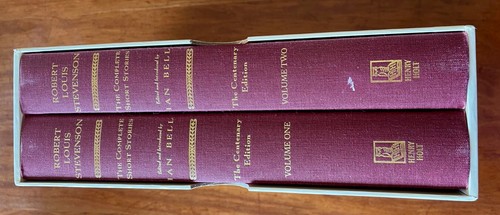 COMPLETE SHORT STORIES OF ROBERT LOUIS STEVENSON 2 VOL HC SET CENTENARY EDITION - Picture 2 of 9