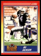1990 Score #591 Bo Jackson  RB  Los Angeles Raiders