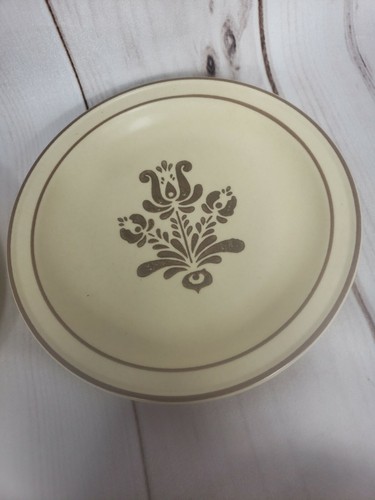 Pfaltzgraff Village kleines braunes Set 2 Brot Dessert Salatteller 7 1/4" Set 80er - Bild 3 von 5