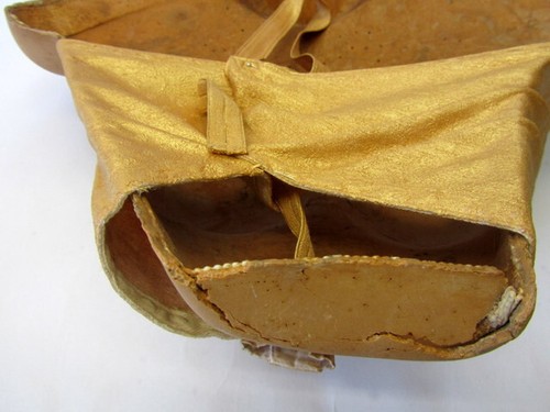 orig. Schaufenster Deko Werbung Reklame 50´s BH auf Relief-Büste Bullet-Bra gold - Bild 6 von 13