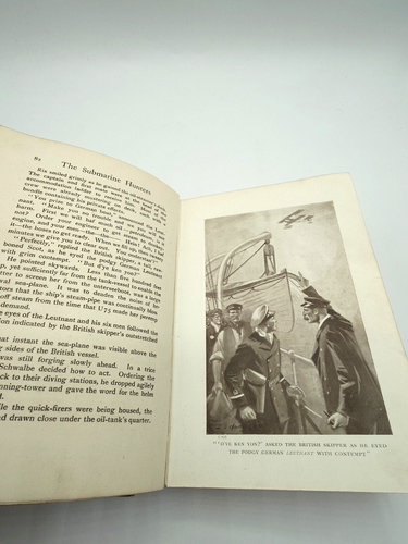 The Submarine Hunters 1918 1st Edition Percy F. Westerman Blackie WWI Naval HC - Imagen 10 de 13