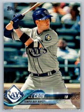 2018 Topps #571 C.J. Cron - Tampa Bay Rays