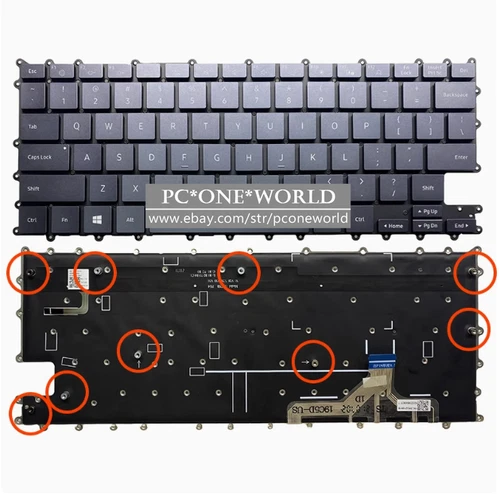 New SAMSUNG NP 730QCJ NP730QCJ NP730QDA NT730QCJ Blue Keyboard US Backlit