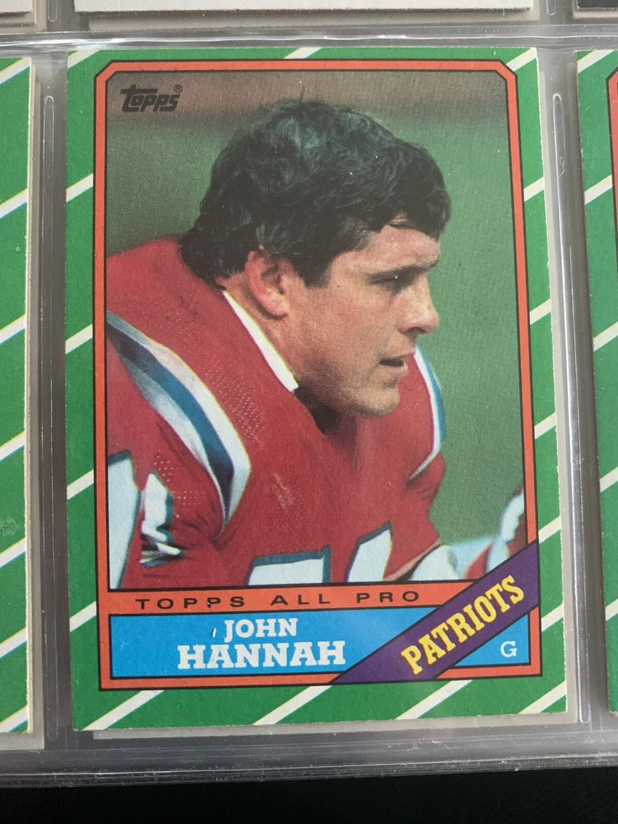 John Hannah player jersey