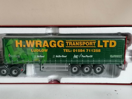 Ltd Edtn Corgi "Mercedes Actros Eco-Curtainside, H Wragg Transport" - CC13822 - Picture 3 of 6