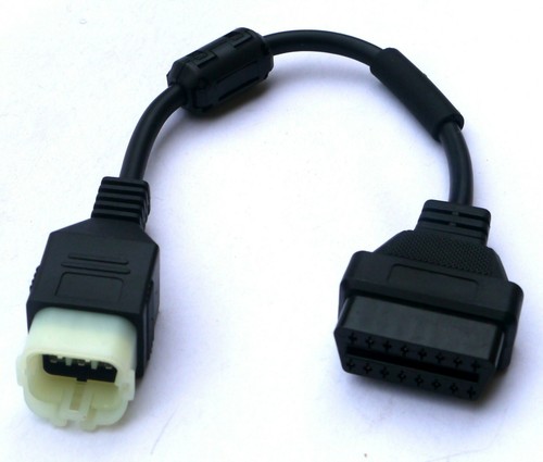 Adapter für Motorrad KTM 6 Pin Plug zu OBD 2 OBD2 Adapter für TUNE ECU TUNEECU - Bild 7 von 12