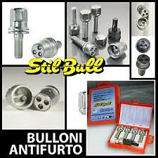 BULLONI ANTIFURTO KIT 4 PERNI ALFA ROMEO GIULIA ALFA STELVIO DAL 2016 IN POI - Imagen 2 de 3