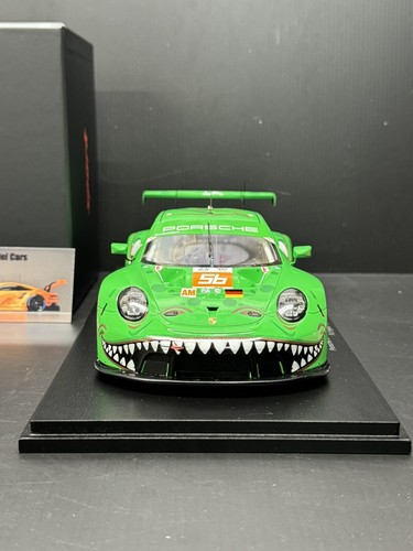 Porsche 911 RSR #56 Lemans 24Hr. 2023 AO Racing Rexy 1/18 Scale by Spark - Picture 9 of 20