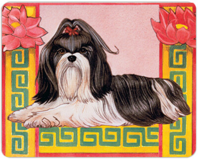 Shih Tzu Small Cutting Board