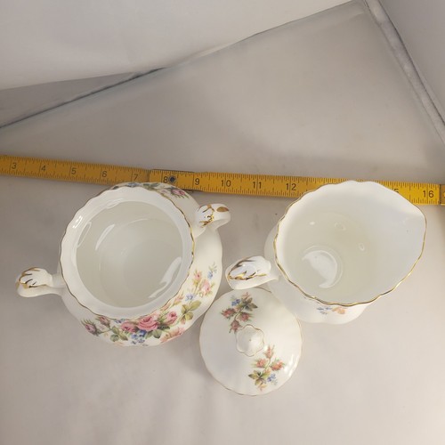 free ship Royal Albert Moss Rose lot Teapot, 6 piece settings, mug, Gravy Boat + - Picture 112 of 114