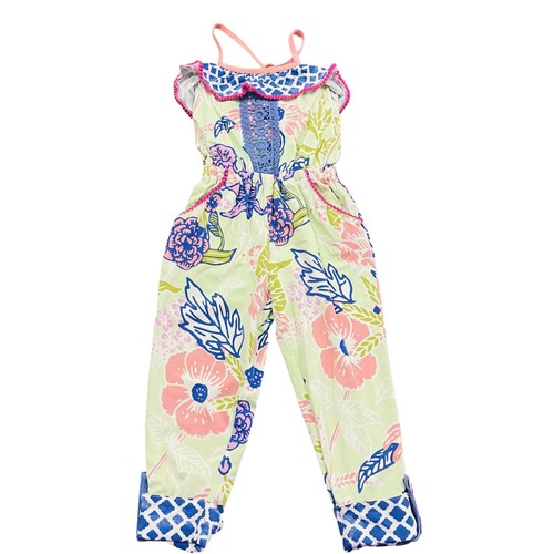 GIRLS MATILDA JANE Adventure Begins Horseshoe Jumpsuit Romper size 2