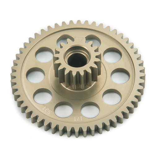 FLYXM For Tamiya Blackfoot Monster Upgrade RC Car Aluminum Counter Gear 52T/17T - Picture 3 of 7