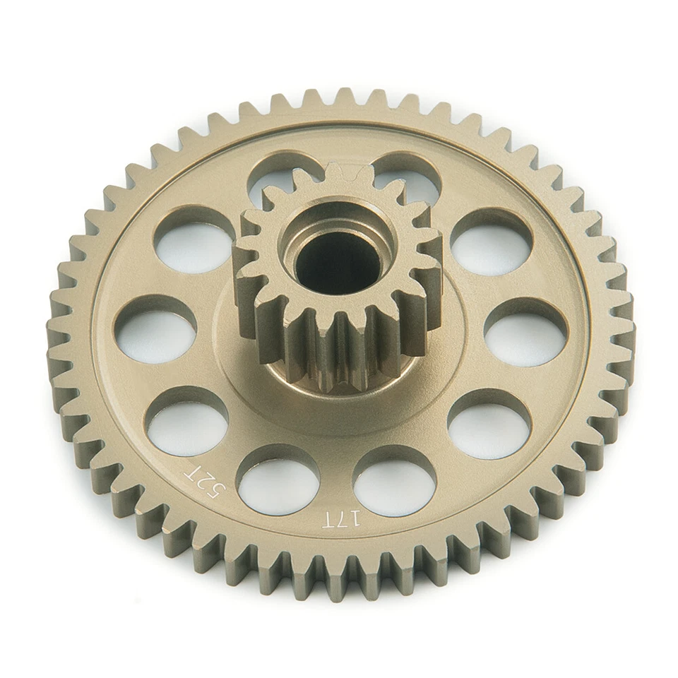 FLYXM For Tamiya Blackfoot Monster Upgrade RC Car Aluminum Counter Gear 52T/17T - Image 3 of 4