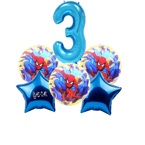 Spiderman Láminas Helio Globo Aire Para 3-9 Niños Cumpleaños Fiesta Deco - Imagen 13 de 19