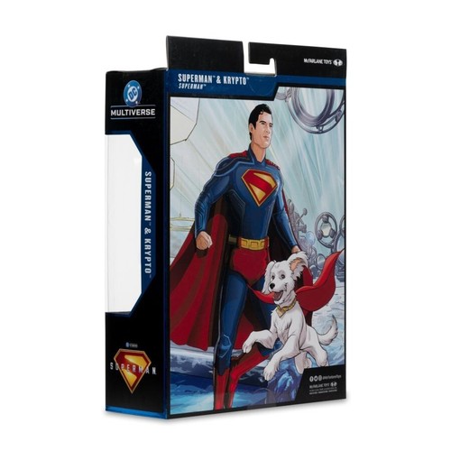 Mcfarlane DC Multiverse Superman and Krypto (Superman Movie) Deluxe Theatrical - Picture 10 of 10