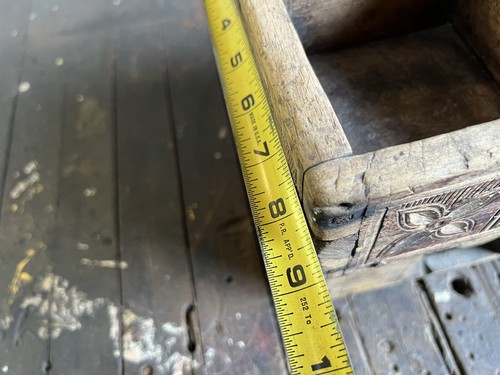 Antique Wood Carved Betel Nut Wood Box Caddy Stand Holder Asian Indian - Picture 10 of 11