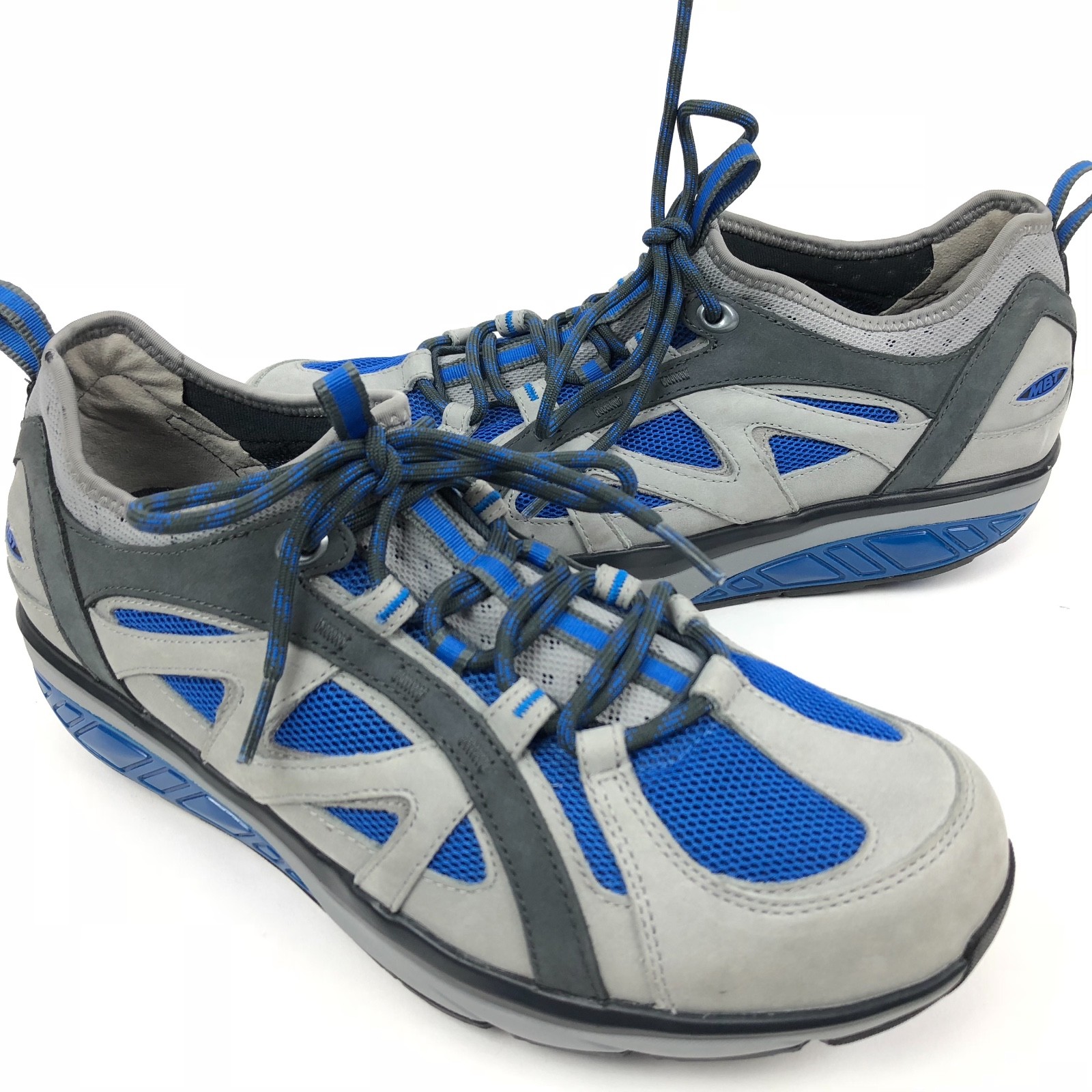 New MBT Uomo Blue Gray Mesh Walking Scarpe 42 US Stock 8-8.5 Store Demo Old Stock US bdb053 New MBT Uomo Blue Gray Mesh Walking Scarpe 42 US Stock 8-8.5 Store Demo Old Stock US bdb053