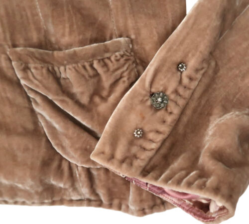 ELIE TAHARI Crushed velvet blazer jacket sz L - Picture 4 of 8