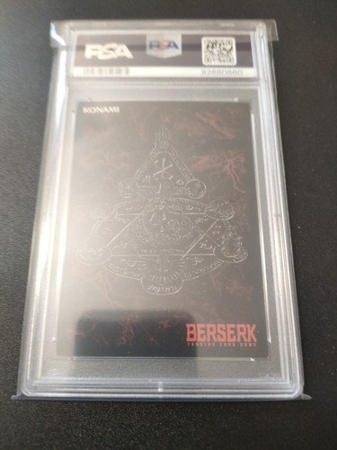 Berserk Tcg 2004 : Guts Holo #05 Bk3 03/64 Parallel PSA 8 - Picture 2 of 3