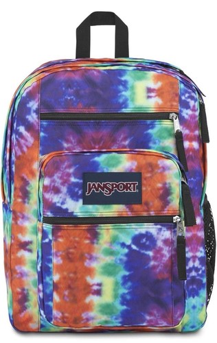 NEW - Jansport Big Student Backpack Hippie Days Tie Dye Fits 15" Laptop - Picture 1 of 9
