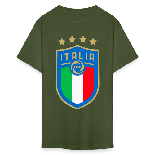 Italia Pride Italian Roots Themed Gift Italy Flag Theme T-Shirt - Picture 111 of 112