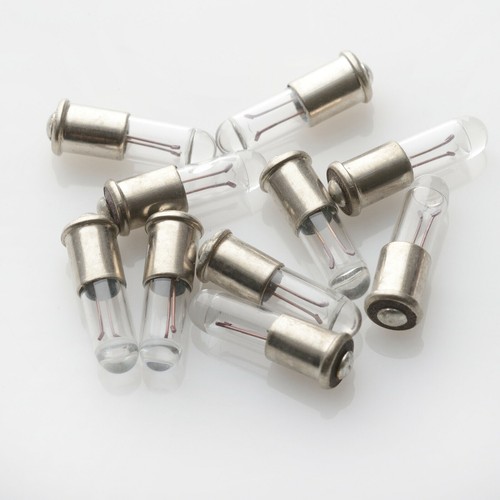 10 x T1 1,5V 90mA 0,135W lámpara miniatura brida enana base SM4S/4 - Imagen 1 de 2