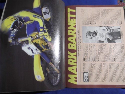 MotoCross Magazine April 1984 Mark Barnett Husky 500CR Saddleback Hollister - Picture 4 of 7