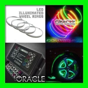 Set of 4 for CHEVY MODELS 5 WHITE LED Wheel Lights Rim Lights Rings by ORACLE Set of 4 for CHEVY MODELS 5 WHITE LED Wheel Lights Rim Lights Rings by ORACLE