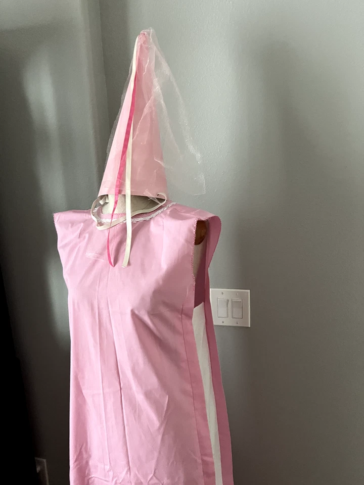 Vestido Renacimiento Ren Fests Ferias Medievales Vestido Y Cono Sombrero Conjunto Disfraz Juegos con disfraces Foto 4 de 4