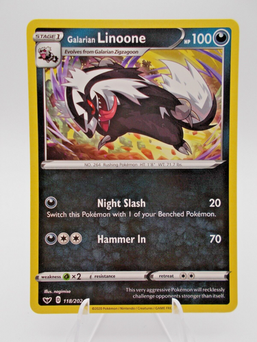 SWORD & SHIELD Pokémon TCG 1 - 202 - PICK YOUR OWN Regulars LP/NM 3+ FREE SHIP - Picture 188 of 307