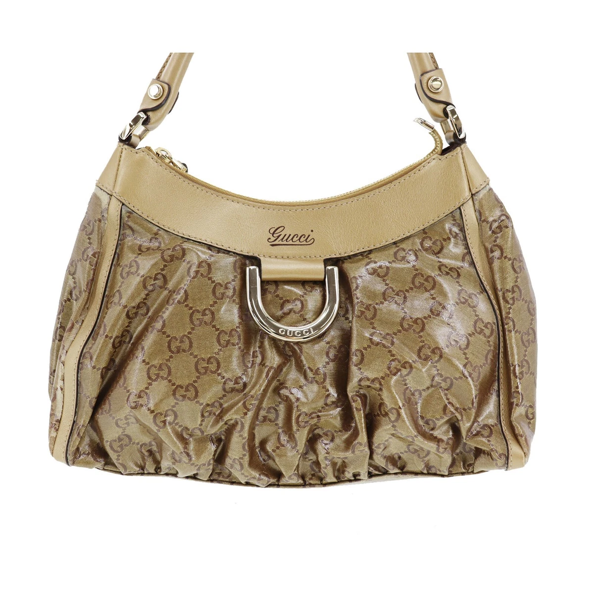 Gucci, Bags, Pre Loved Gucci Metallic Bronze Boston Speedy 3 Bag Metallic  Bronze Female