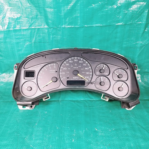 01 02 GMC Sierra Yukon Denali Instrument Cluster 16252295 Trans Temp Gauge - Bild 1 von 10