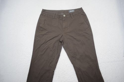 Bonobos Chino Pants Slim Fit Brown Flat Front Mens Size 30 x 32 - Picture 5 of 9